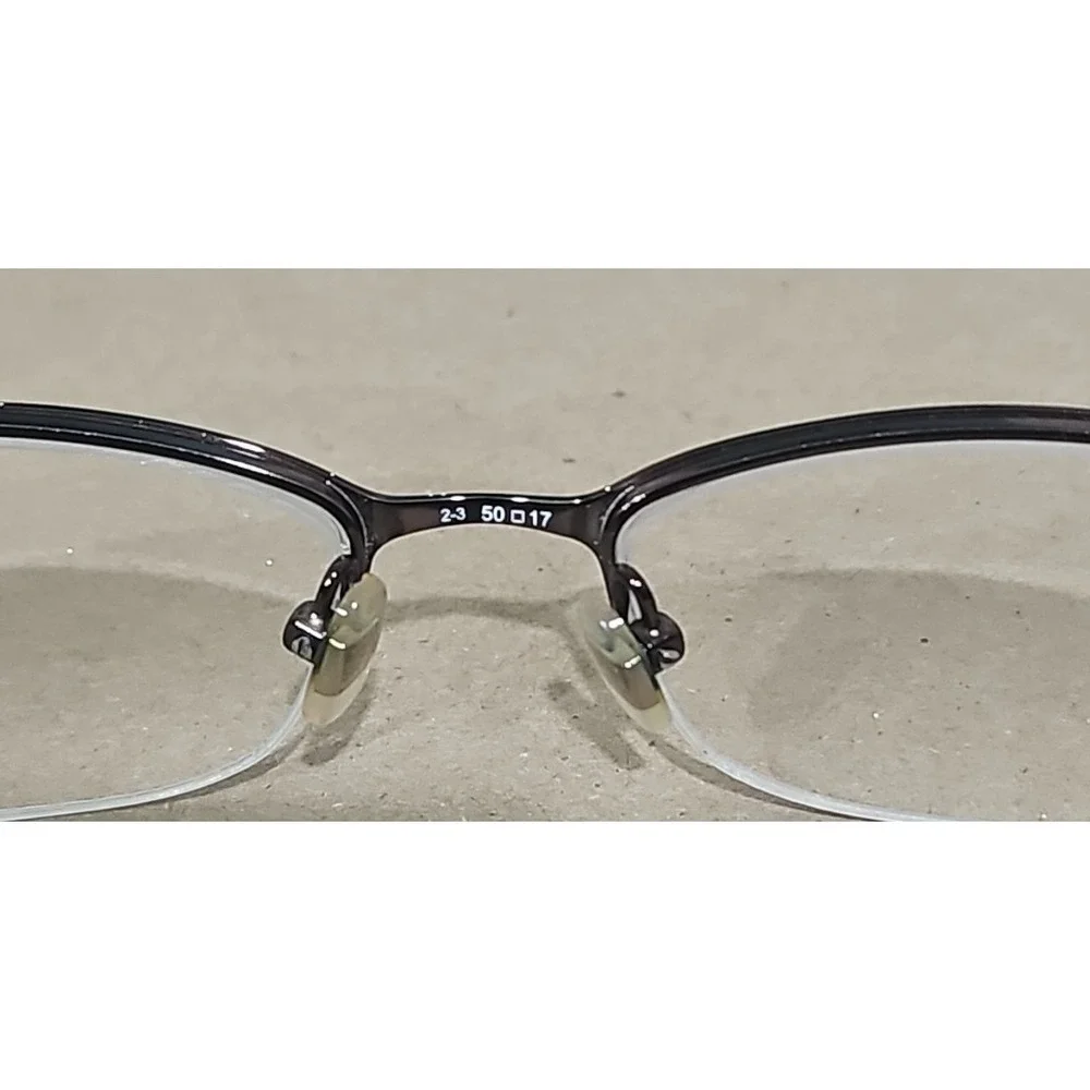 Kate Spade‎ Mazie 0RC9 Eyeglasses Rectangular Brown Half Rim Frame 50-17-130
